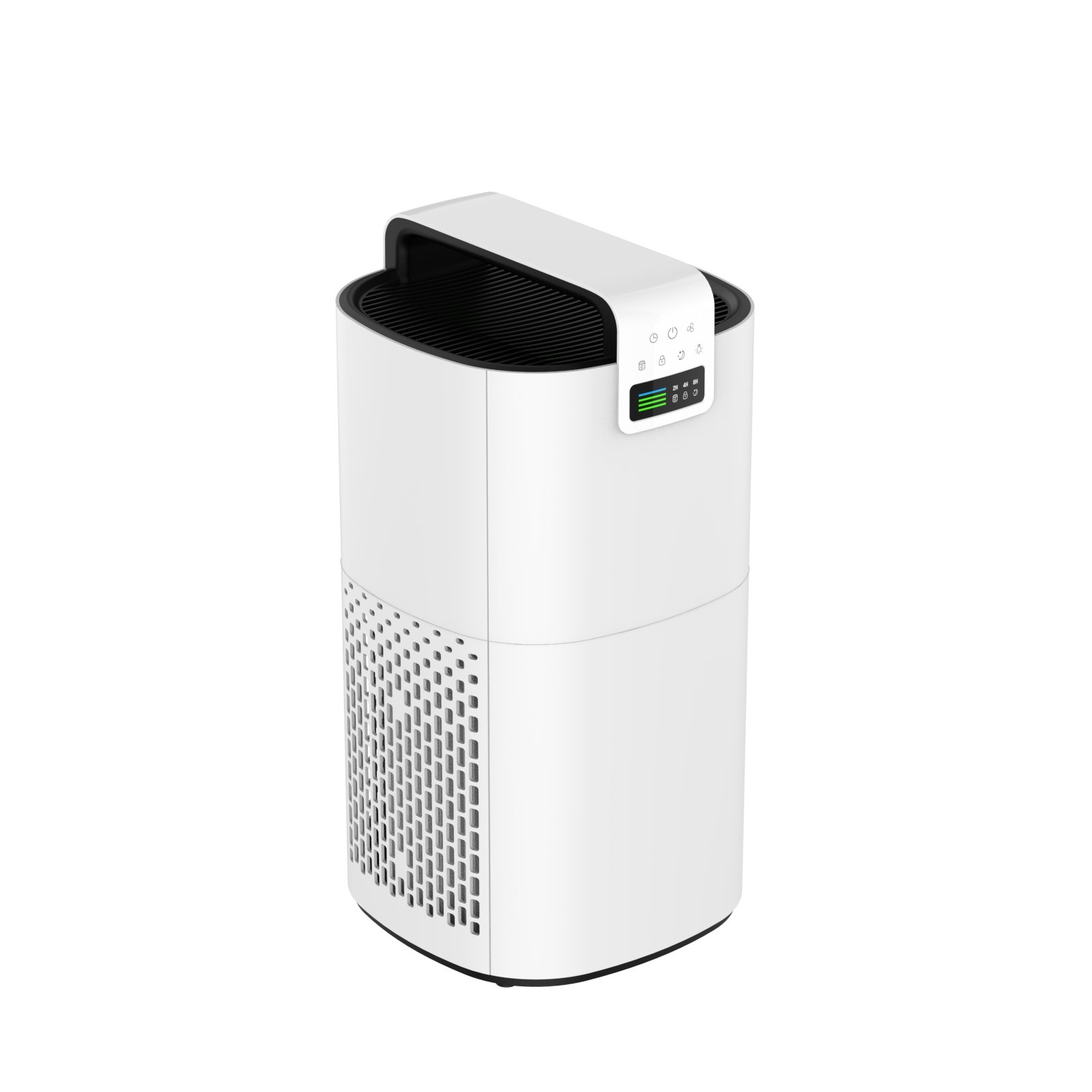 JNUO Cheap Digital air Scrubber Commercial Ai air Purifier Switch Purificateur air Hepa Cigarette Filter for Room